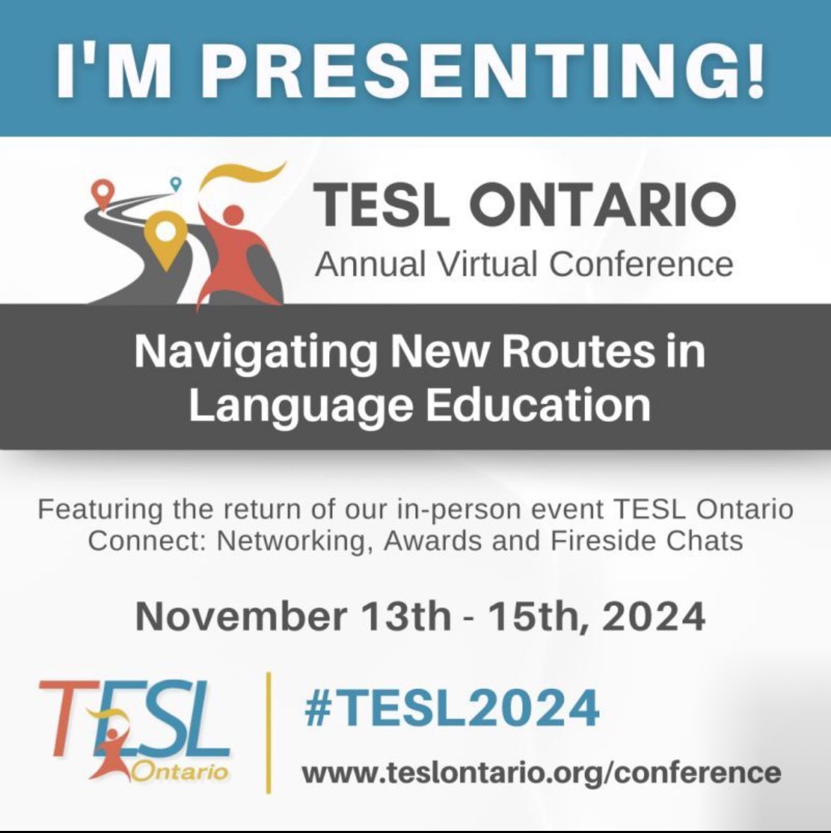 #TESL2024 Annual Conference is happening now! Join us for great presentations, roundtables, supplier spotlights, and in-person networking!

I'm presenting a session on Innovative AI Powered Learning Apps on Friday at 9 a.m. Join me and have fun!