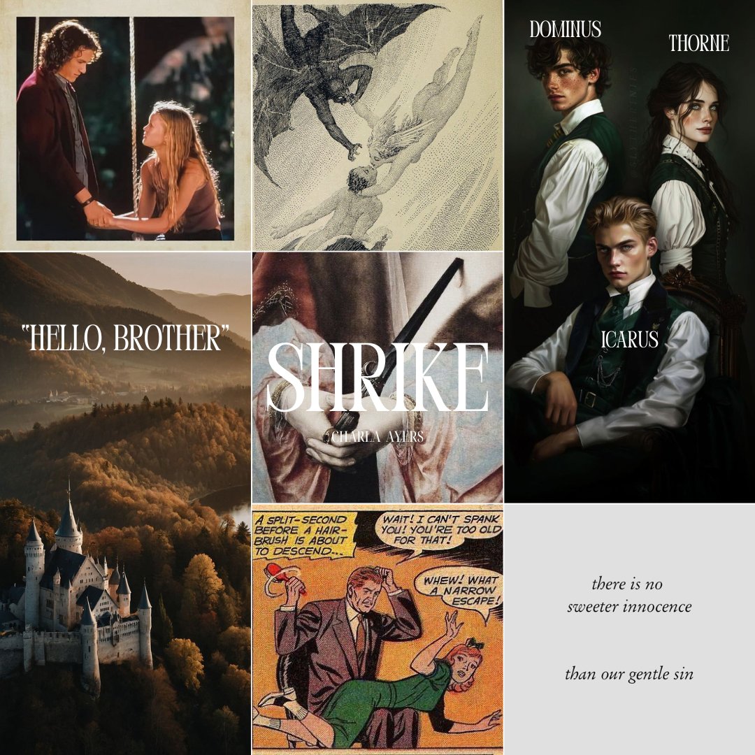 SHRIKE = Ten Things I Hate About You x Harry Potter Fanfic + biblical angels + a spanking scene, all set to a Hozier soundtrack.  #unhingedpit #F #R #A #Q