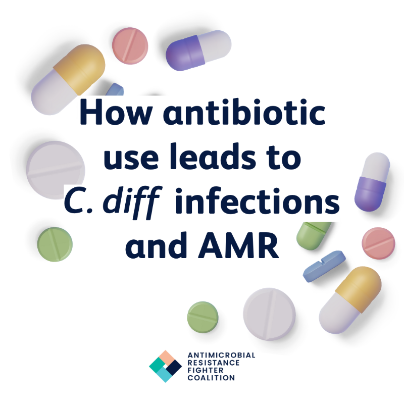 AMResistance's tweet photo. Antibiotics can disrupt your body's good bacteria, allowing harmful germs like π. π₯πͺπ§π§ to thrive and increase #AMR.
Responsible antibiotic use is crucial! π
Learn more on Superbugs and You - Episode 6: https://t.co/xqeHZa3BcG
#CdiffAwareness #AMResistanceFighters