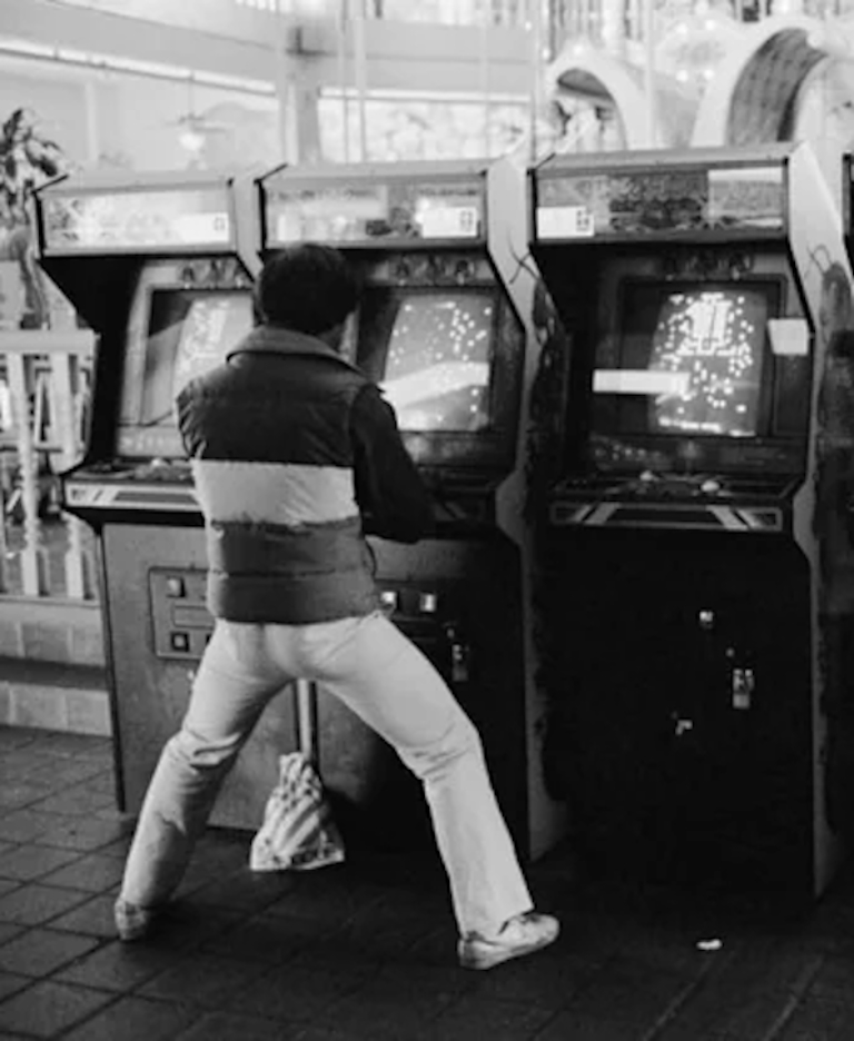 Quarter Arcades might be ¼ the size of a regular arcade machine but you can still rock the classic stance when playing!