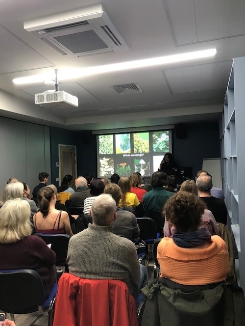 Durham IAS (@durhamias) on Twitter photo Another full house tonight <a href="/UstinovGCR/">Ustinov College GCR</a> and <a href="/DurhamIAS/">Durham IAS</a> Fellow Giuliana Furci's talk. If you didn't get chance to come along, then catch up with <a href="/Giulifungi/">Giuliana Furci</a>'s IAS seminar on 9 Dec at 1pm in the IAS. Book your place at forms.office.com/e/3U74cPym7N Another full house tonight <a href="/UstinovGCR/">Ustinov College GCR</a> and <a href="/DurhamIAS/">Durham IAS</a> Fellow Giuliana Furci's talk. If you didn't get chance to come along, then catch up with <a href="/Giulifungi/">Giuliana Furci</a>'s IAS seminar on 9 Dec at 1pm in the IAS. Book your place at forms.office.com/e/3U74cPym7N
