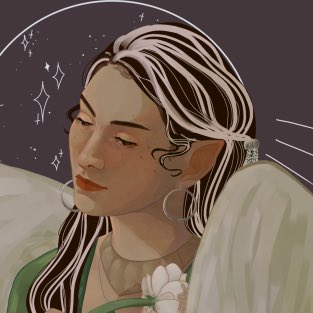 TolkienOTD's tweet photo. Tolkien character of the day is Elwing from The Silmarillion! Requested by @rookblonkorules 
Art credit to lavanfalas
https://t.co/xZQLhQTvgP https://t.co/X5guMWChqF