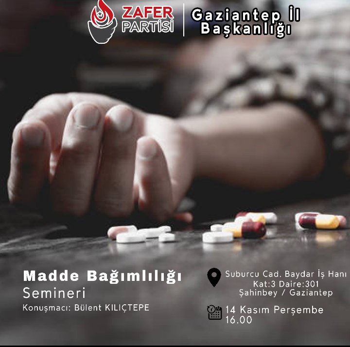 GAZİANTEP 14 Kasım 2024:
Herkesi sorularıyla bekliyoruz...