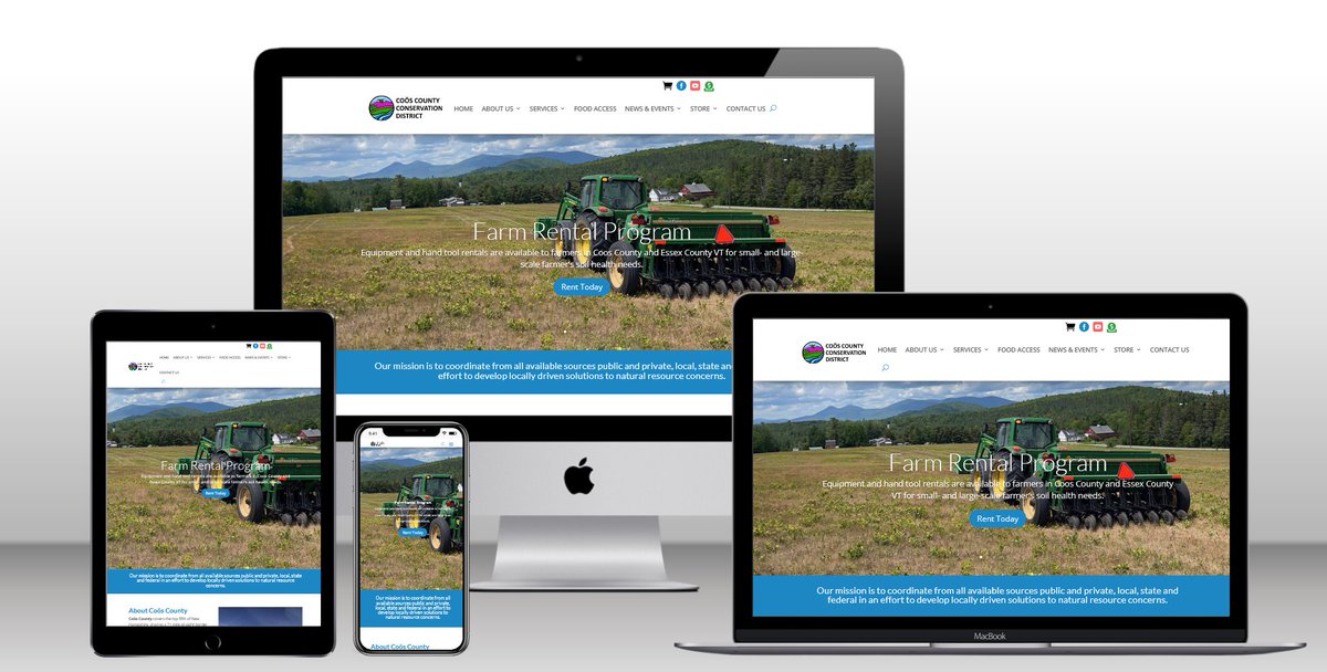 sunnvalley's tweet image. Website Wednesday!

Announcing a new website for Coos County Conservation District!
cooscountyconservation.org

#nhwebdesigner #nhwebdesign #sunnvalley