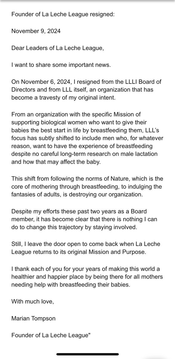 ReOpen_Illinois's tweet photo. @charliekirk11 
Miriam is from Rockford, Illinois. 🚨
Please help us bring attention to this absolute travesty! Forced out of an organization SHE founded for WOMEN for refusing to teach MEN how to lactate and breastfeed! 🤡 https://t.co/Gl9tsUp6Ns
