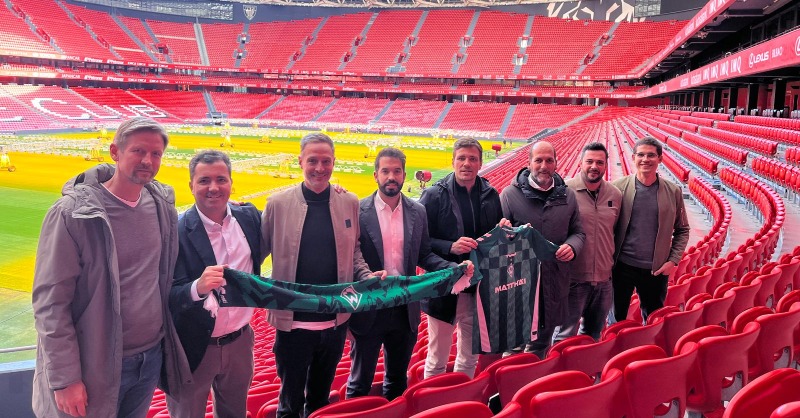 AthleticClub's tweet photo. 🇩🇪 El @werderbremen examina el modelo del Athletic.

Una importante delegación del histórico club germano ha visitado Lezama en los últimos días para conocer a fondo nuestro modelo formativo y estratégico.

🤗 Vielen Dank für Ihren Besuch, Freunde. Sie sind immer willkommen!