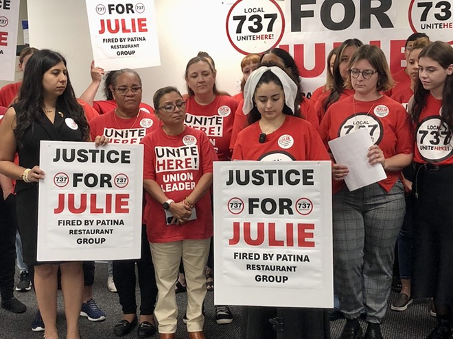 ICYMI: Disney union filed a labor complaint against Disney Springs contractor for firing a union activist who spoke up about sexual harassment. #UnionsForAll