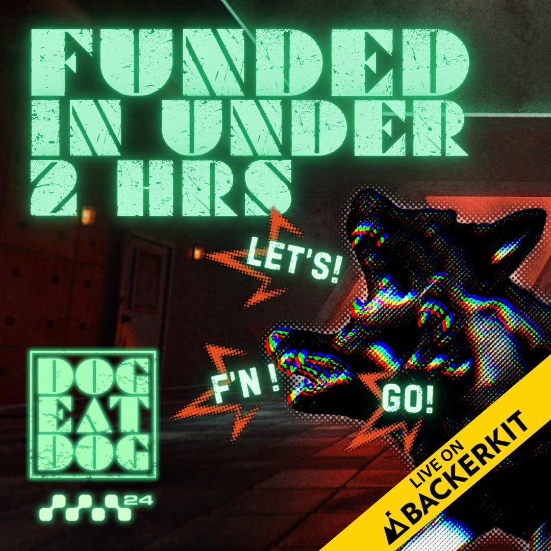 DOG EAT DOG is live on <a href="/BackerKit/">BackerKit</a>! 

A 32pg sci-fi horror <a href="/MothershipRPG/">Mothership</a>  zine about a futuristic prison that offers your players a unique form of canine rehabilitation...   

Sit. Stay. Survive.
#mothershipmonth
bit.ly/4fIWsfV