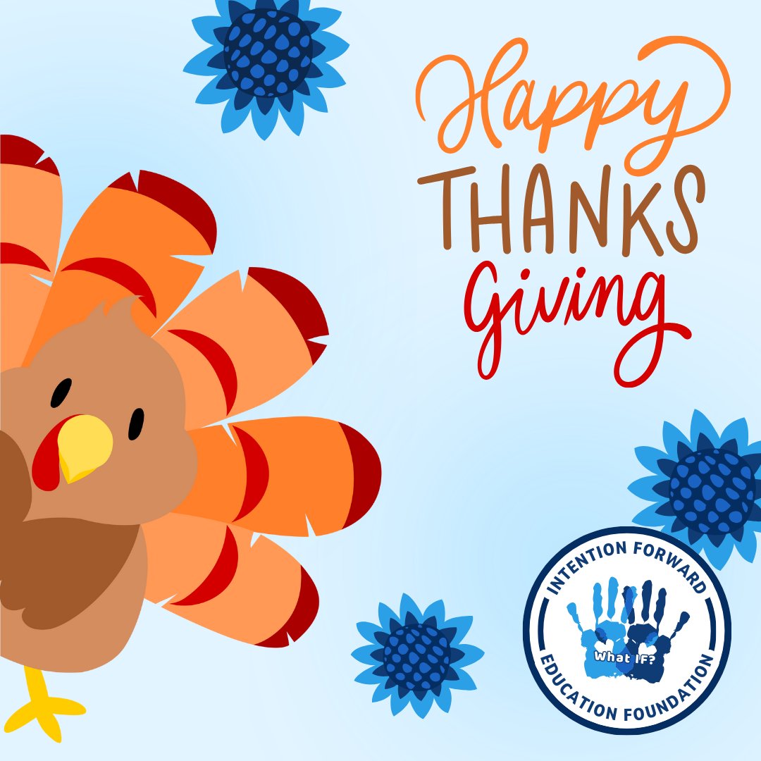 IntentionFwd's tweet photo. Happy 🦃 Day from IF! This Thanksgiving, we're grateful   for our amazing community, the joy we share, and the meaningful connections we build. Wishing everyone a day filled with love, laughter, and gratitude. 
 
#Thankful #CommunityLove #HappyThanksgiving #Nonprofit #KCLove https://t.co/R1UPOFkvGP
