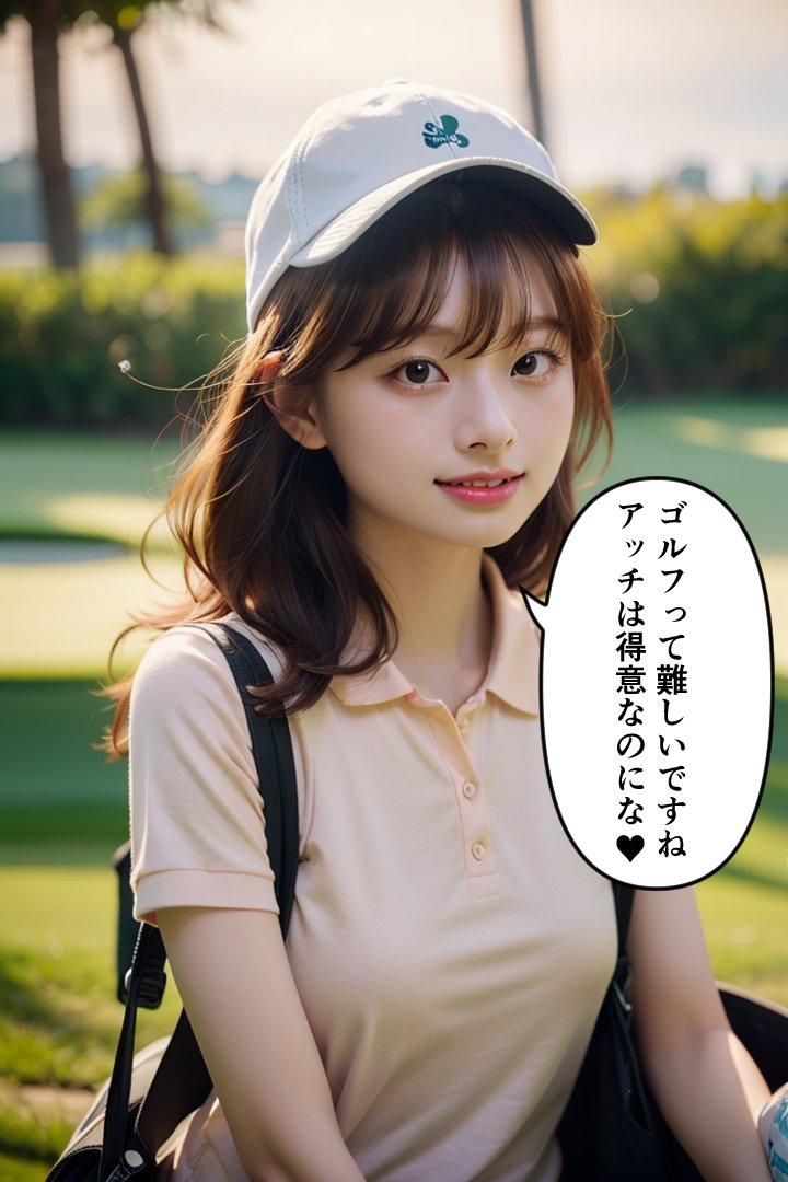 ol_aliss's tweet photo. ゴルフって難しいですね、アッチは得意なのにな♥ ｜ 裏垢女子OLアリス

https://t.co/UH8k64Zp0S

#ちちぷい 
#OL
#コスプレ
#ゴルフ
#AIgirl
#日本女孩
#chillvibes https://t.co/bRtaRNHb5j