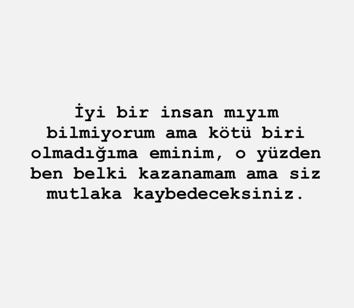 “hatıra olarak kalsın.”