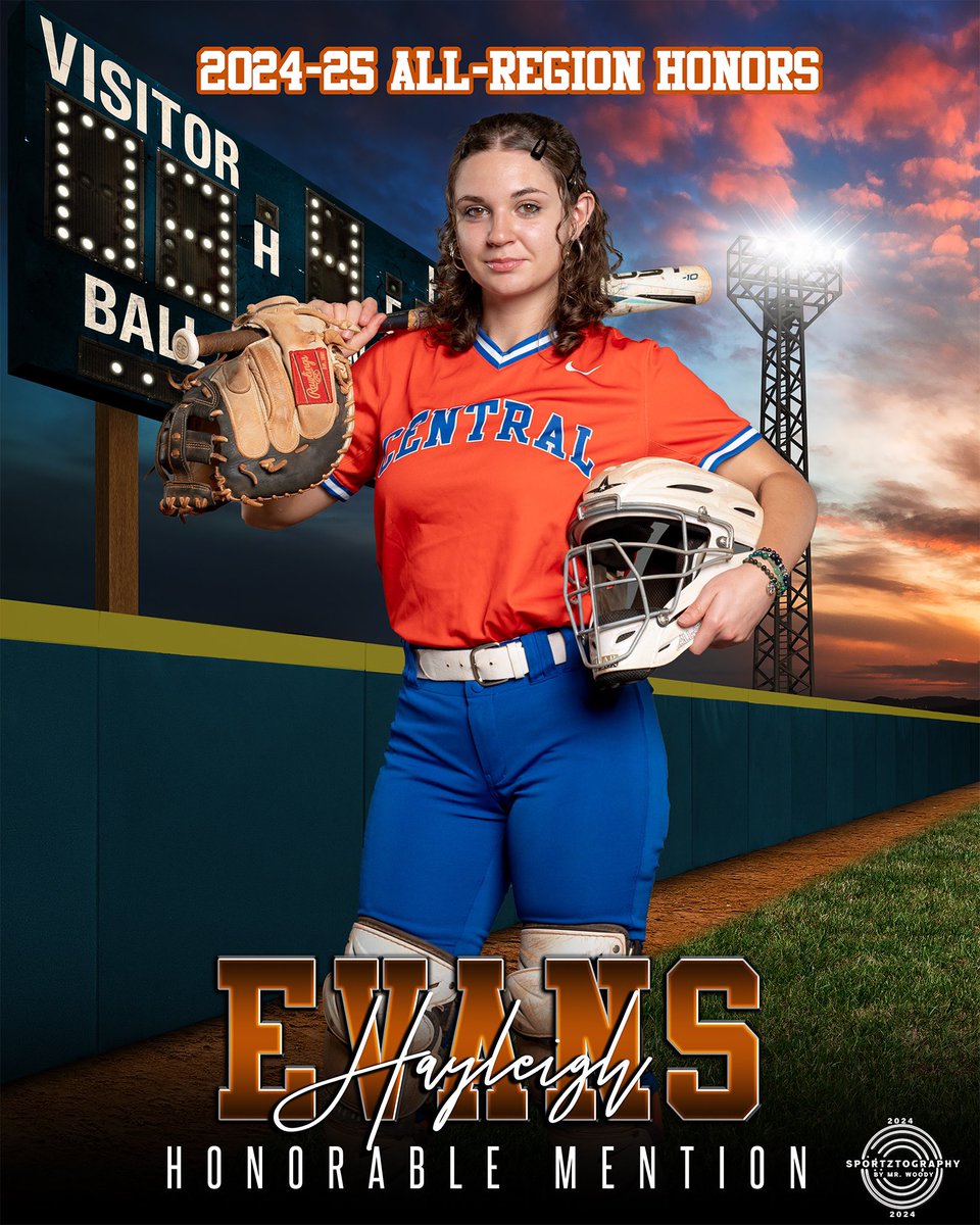 Congratulations Hayleigh for being voted to Region 2 Divison 1-A Honorable Mention Team.
@bibbathletics  <a href="/CHSMaconATH/">Central-Macon Athletics</a>