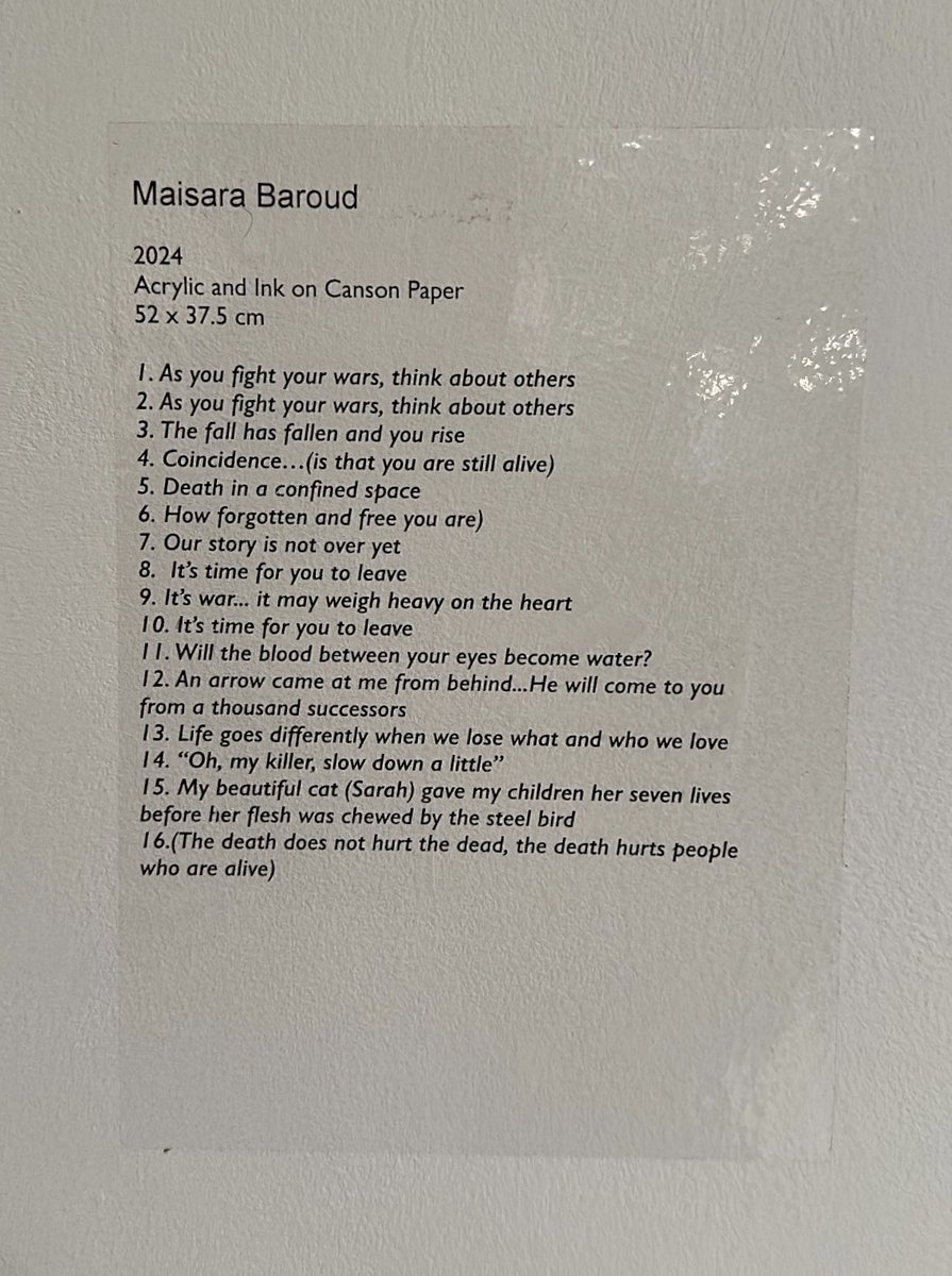 Maisara Baroud's `I'm still alive' series @ P21 Gallery, London 