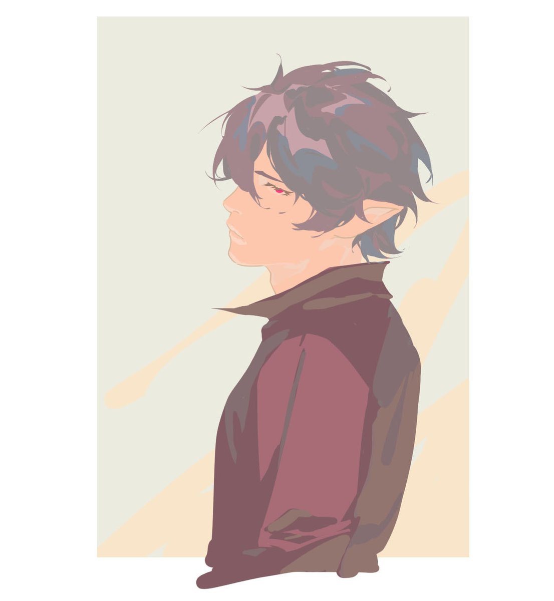 練色、不細抹、抓感覺