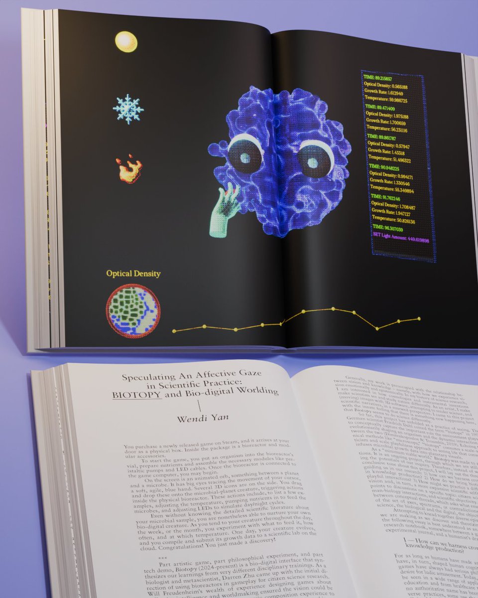 Can gamers be scientists? 

I wrote a 6k word essay on citizen science, bio HCI and speculative scientific visuality for Interplay, a collection of essays on alternative world-making in game engines! 👇