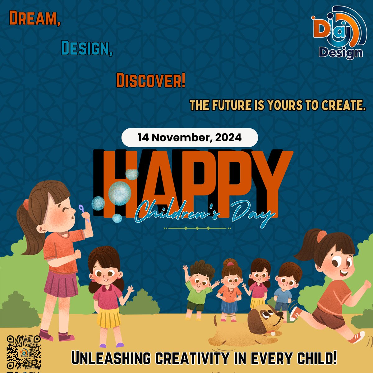 Let’s celebrate Children’s Day by sparking creativity and digital dreams! 

🌟 Every child has the potential to shape the future.

#ChildrensDay #FutureDesigners #DigiDesign #InspireCreativity
