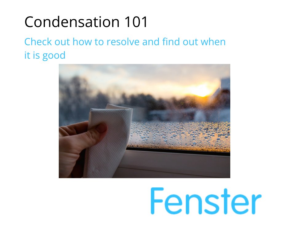 FensterBury's tweet photo. 💧Window condensation: a pain? 🥶  Fight the fog! 🌫️ Ventilate, reduce moisture, keep your home warm! 🔥  Still got condensation? New windows might be the answer! 😉 #WindowCondensation #FensterTradeFrames 📞01617637977 https://t.co/d76Io4CyPd