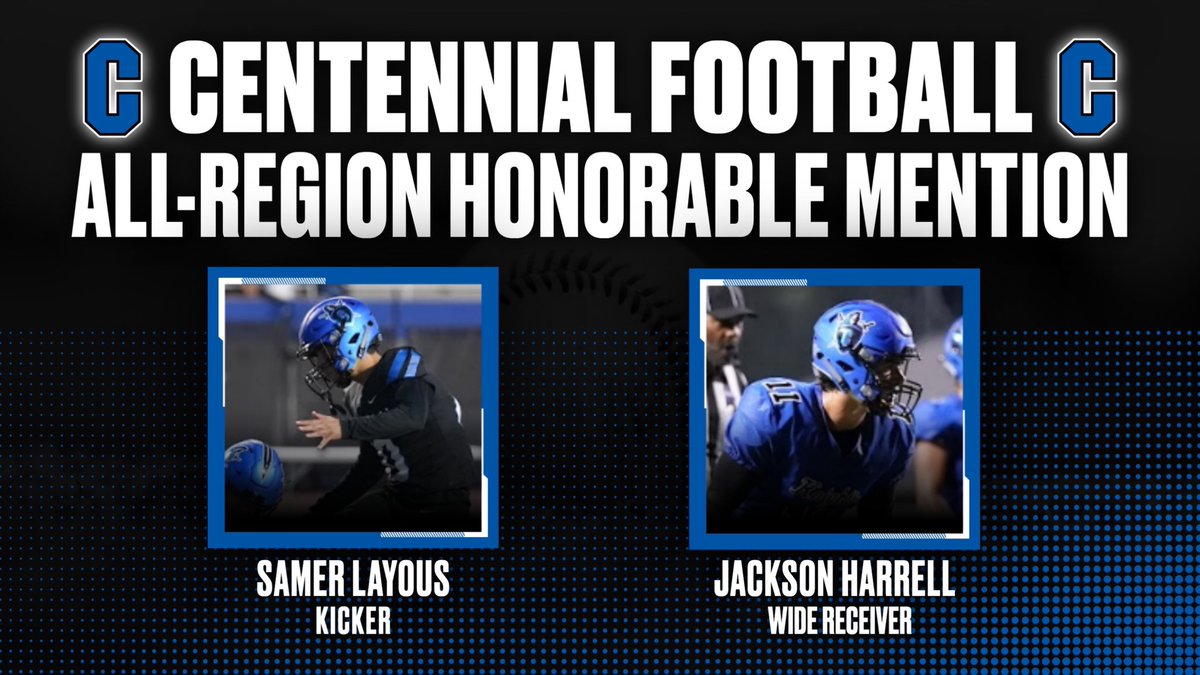 Centennial Football tweet media