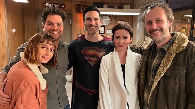 Behind The Scenes of #SupermanAndLois 4x07 shared by <a href="/adrianglynn/">Adrian Glynn McMorran🇺🇦</a>