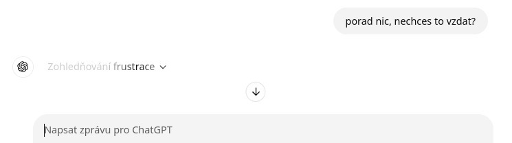 tuxmartin's tweet image. Dnes jsem zkoušel vydírat #ChatGPT a asi to pomohlo, výsledek byl skvělý 😀
Jenže pak mi odmítlo pomoct podvádět v soutěži a nakonec jsem poprvé narazil na API limit 😀