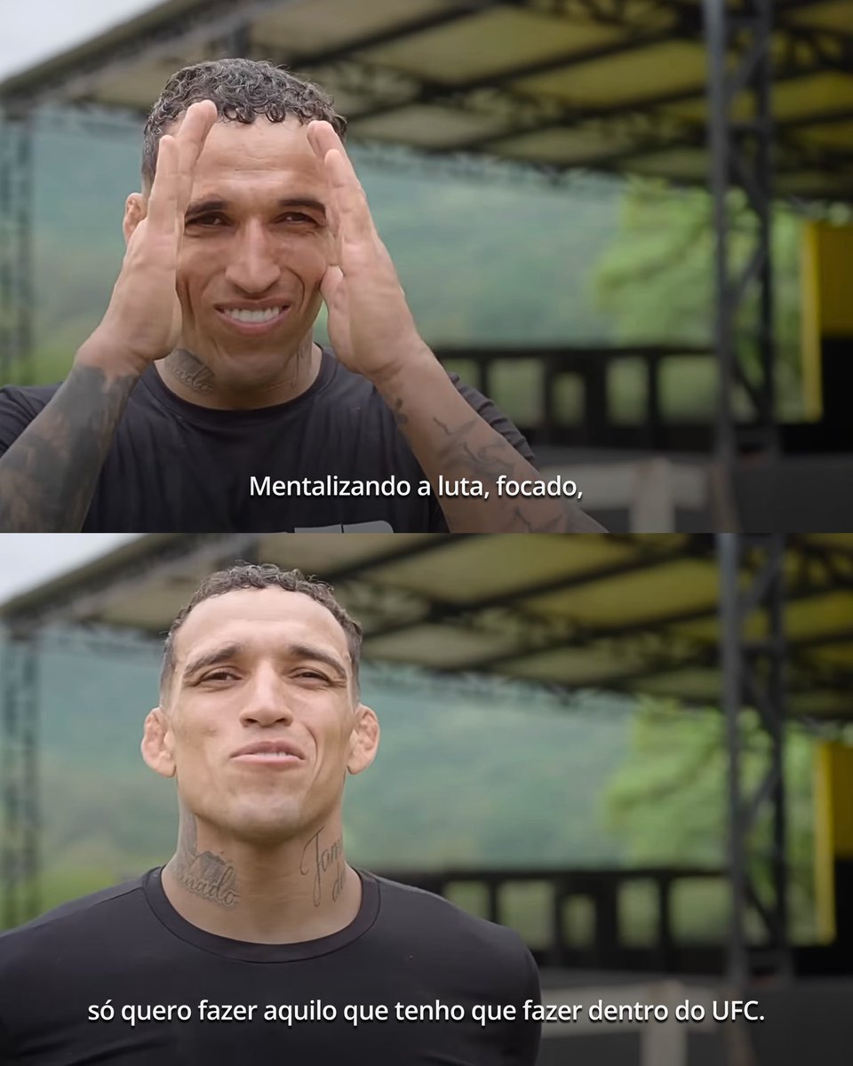 UFCBJJBrasil's tweet photo. Charles Oliveira no modo concentração máxima 👊 Aproveitando a natureza e focando no mental rumo ao #UFC309 🌿🔥

🍿 Não perca os detalhes de bastidores do UFC, assista agora o #UFC309: Embedded.

🔗 Episódio completo no UFC Fight Pass: https://t.co/ny2uBc8dE7

#ufcembedded #ufcfightpass