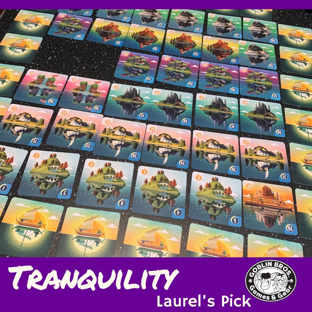 "Lovely coop game for 1-5 players played silently with the goal of filling the sea with islands. Challenging but beginner-friendly puzzle!"

Players: 1-5
Theme: ocean, exploring
Vibes: chill, puzzley, strategic 
Mechanics: limited communication, hand management, tile placement