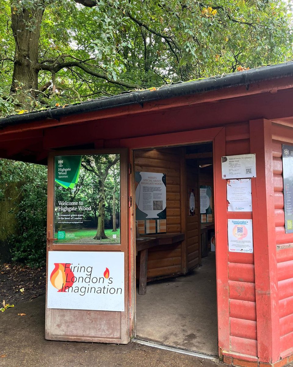 Explore a piece of ancient history—the Roman Kiln! 🏺🌲

Dating back to the 1st–3rd century AD, this incredible artefact has been restored and returned to its original home in Highgate Wood, thanks to <a href="/FiringLondon/">Firing London's Imagination</a>. Visit the info hut to see it for yourself!

#HighgateWood