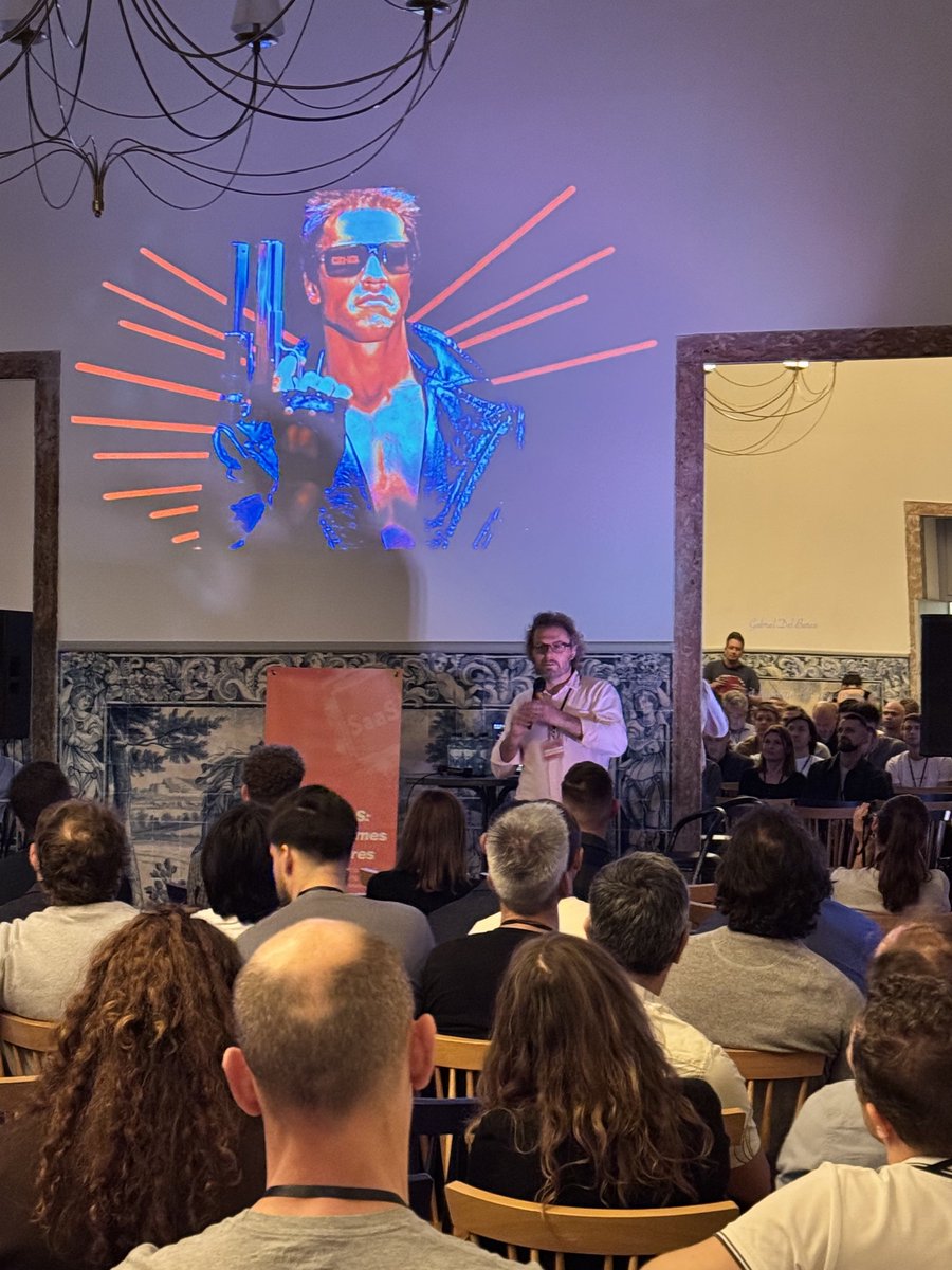 zencoderai's tweet image. Day 2 at #WebSummit in Lisbon was packed! Our founder Andrew Filev shared insights on LLMs, AI’s future, bootstrapping vs. fundraising, and building strong teams. Visit us at Pavilion 1, Stand E120 for demos & more! 🚀 #ZencoderInAction #AiCoding #Zencoder