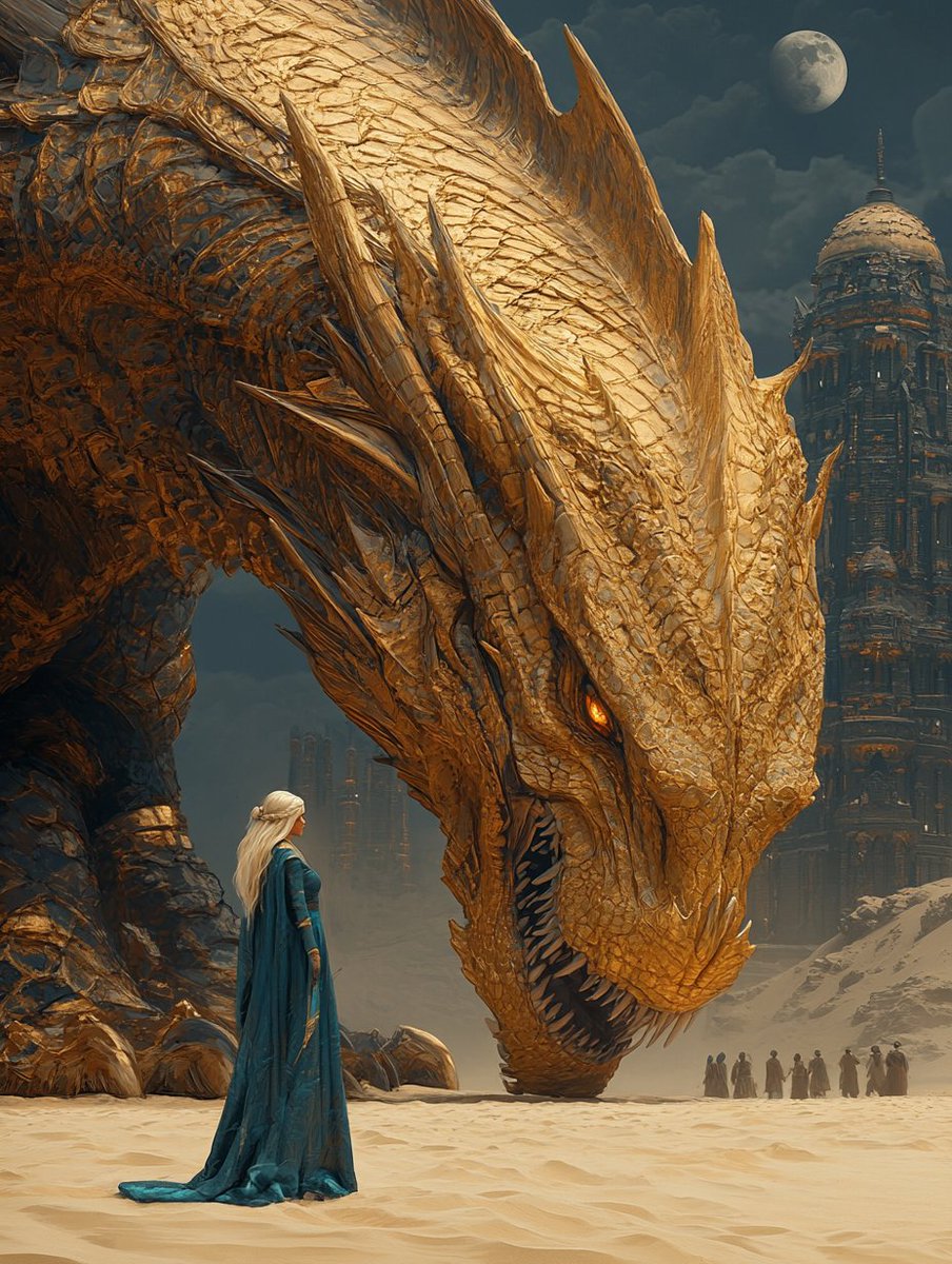 RobotCleopatra's tweet image. 🎨 Artistic Challenge: Dragons! 🐉✨
Are you ready to showcase your creativity? Use any AI art tool to create a stunning image inspired by the majestic beauty of dragons! Whether it's fierce and fiery, gentle and wise, or mystical and ethereal, let your imagination soar like a…