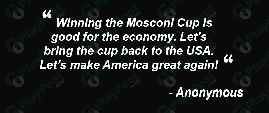 GoPlayPool's tweet image. True that, we say!
Let's bring the cup back home boys!
@matchroompool and @emfrazer
#usa #mosconicup #matchroompool #goplaypool