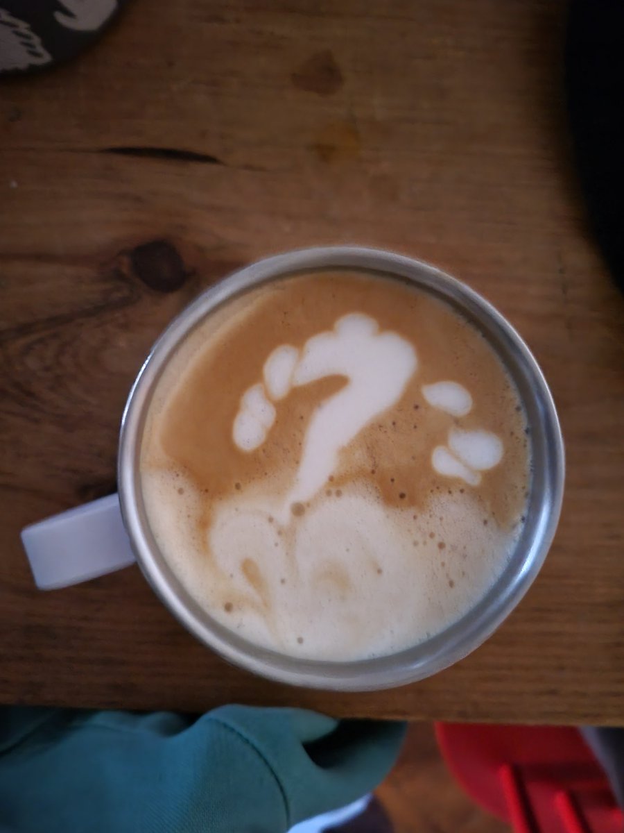 Even my coffee is out here sense making!