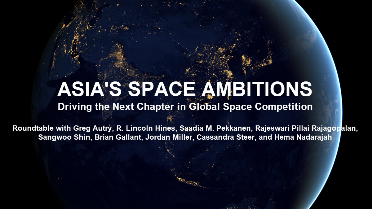 NBRnews's tweet image. FREE FOR A LIMITED TIME! A look at the #IndoPacific’s four major #space powers (US, China, Japan, India) and four middle powers (South Korea, Canada, Australia, Singapore) and recent developments in each country's #spaceprogram and #commercialspace sector: nbr.org/publication/as…