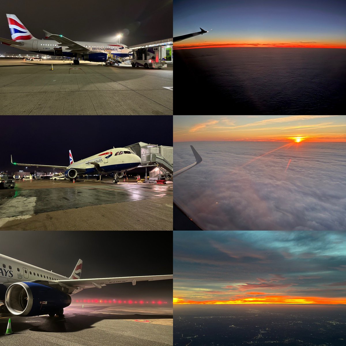 MarkGrigg's tweet image. My flying last week. 
I was asked by Barney @barneyrednews :
What’s the most unusual aspect of being a pilot?
Being able to see the sun and blue sky most days, even when the weather is filthy on the ground. It’s truly uplifting.
See pic 😎 #pilotlife #pilotview