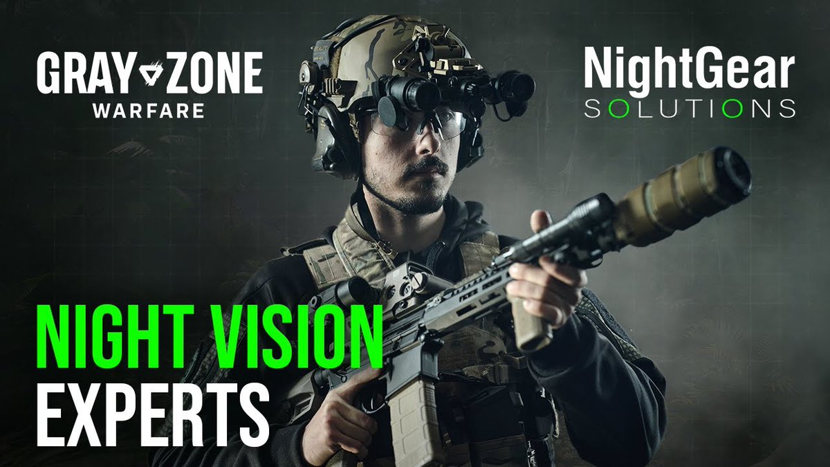 GrayZoneWarfare's tweet photo. Uncover the Science Behind NVGs  

We’re pleased to partner with @NGS_NightVision
to bring unmatched NVG realism to #NightOps.  Watch our interview with the experts for insights into NVG tech and its impact on #GrayZoneWarfare 

Watch Now: https://t.co/r6WuZdvMr0 https://t.co/sOCbTctu2h