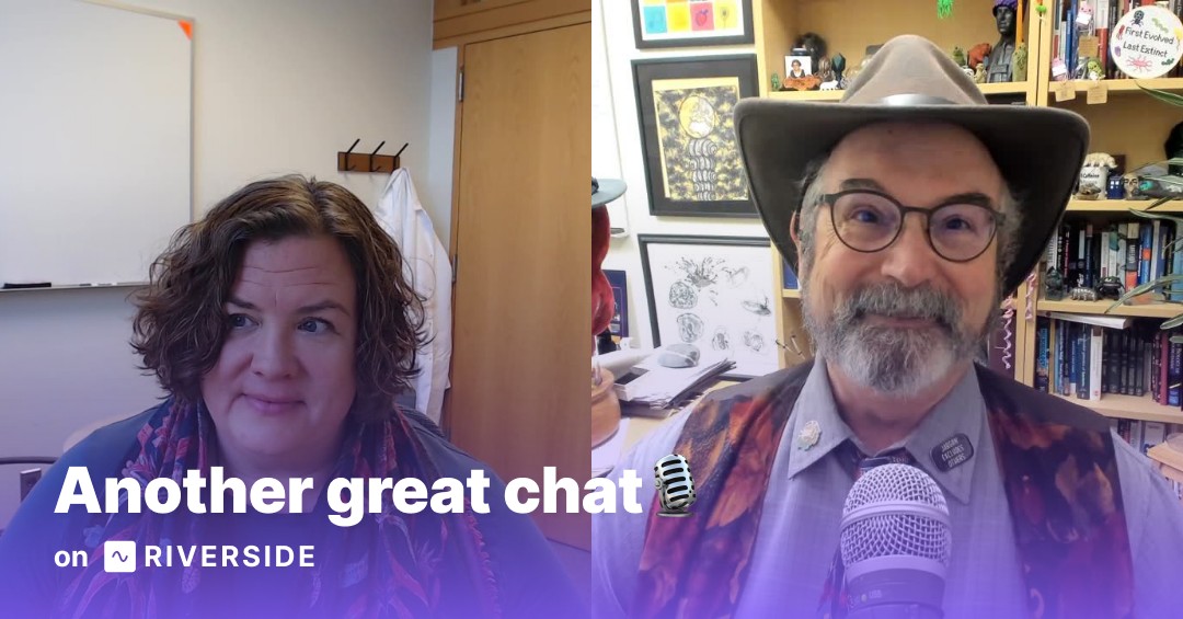 Had a GREAT time chatting with Dr. Marcy Balunas about chemical communication in symbioses on #MattersMicrobial #67.  Very inspirational; I'm starting to regret my upcoming retirement.  What a time to do microbiology!  @BalunasLab <a href="/univpugetsound/">Univ. of Puget Sound</a> <a href="/ASMicrobiology/">ASM</a>