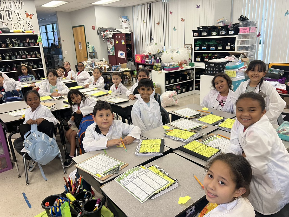 2nd Grade Scientists doing work!