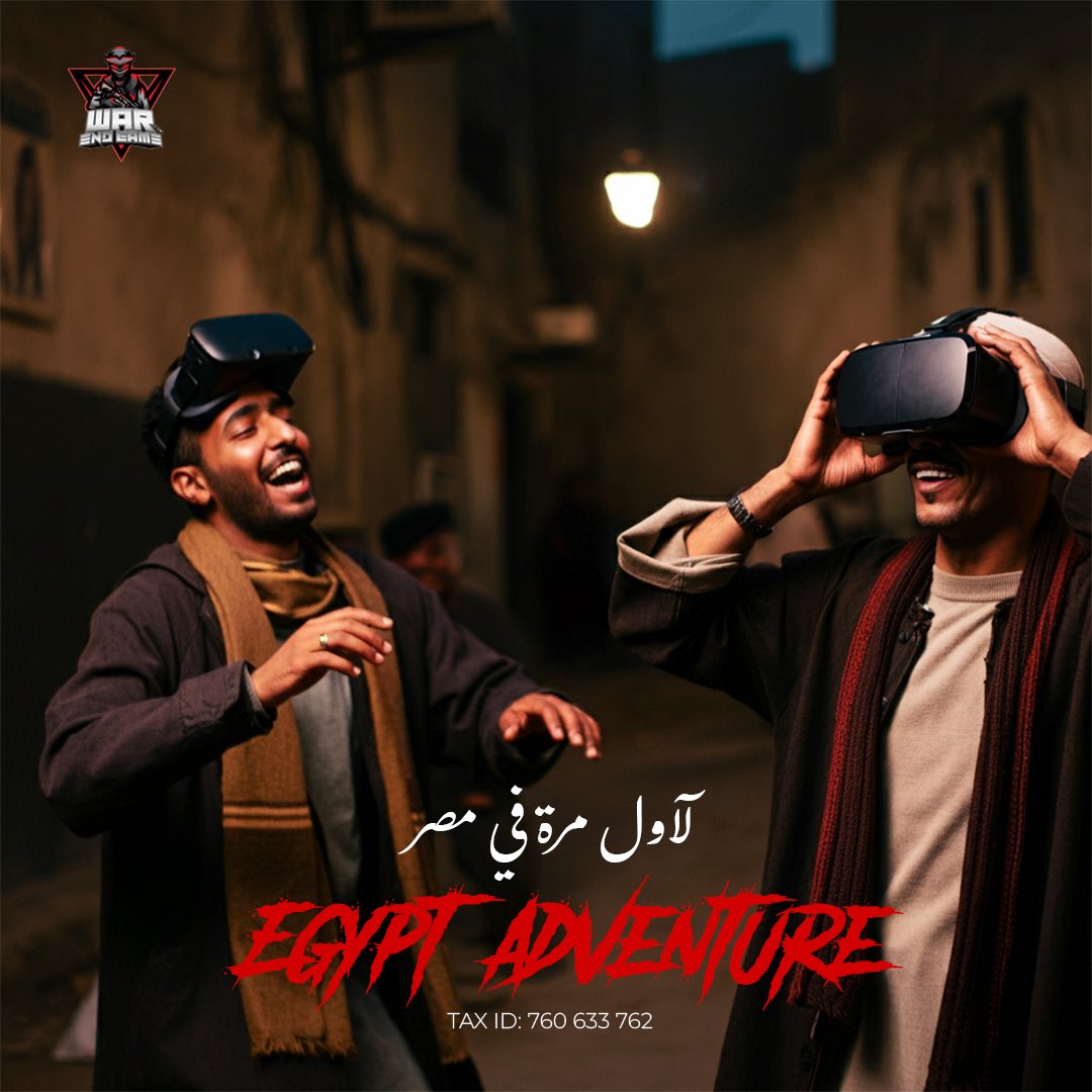 war_endgame's tweet photo. War EndGame is not just a game, it’s our first step in building a world of immersive VR adventures that reflect our passion for innovation.

Join us and be part of the next level of gaming. 💥

ليست مجرد لعبة، بل بداية رحلة جديدة نحو تقديم تجارب واقع افتراضي استثنائي وممتع، انضموا إلينا في تطوير مستقبل الألعاب.

Supported by @digitalskynet1 

#DigitalSkynet #VirtualGame #WarEndGame #EpicBattles #Gamers