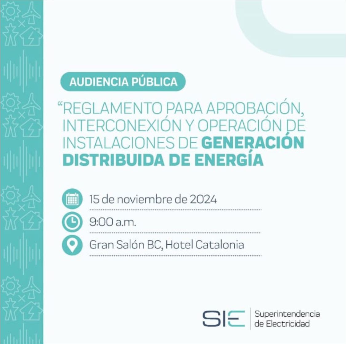 TODA PERSONA QUE TIENE PANELES SOLARES DEBE ASISTIR A ESTO...

QUIEREN MATAR LA ENERGIA RENOVABLE EN EL PAIS.. Y PARECE QUE <a href="/luisabinader/">Luis Abinader</a> LO VA A PERMITIR.

ESTARE AHI EN PRIMERA FILA.