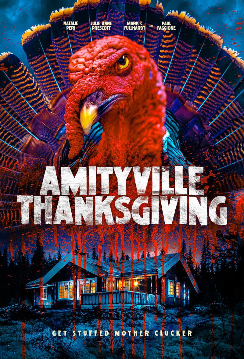 Marcain86's tweet image. #nowwatching Amityville Thanksgiving on @ScreamboxTV . Amityville +Turkey= demonic turkey? Haunted cranberry sauce? Hexed stuffing?? Let’s find out! #horror #KMML #monsterlodge #mutantfam