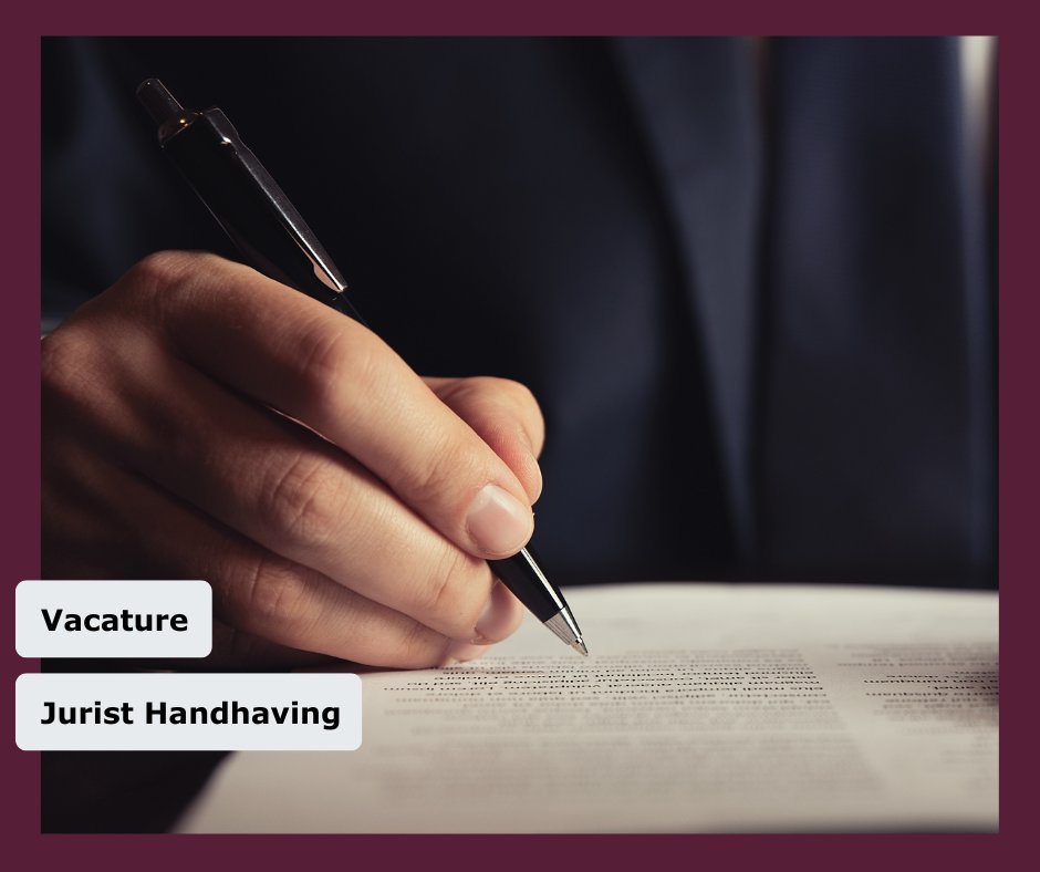 𝗩𝗮𝗰𝗮𝘁𝘂𝗿𝗲: 𝗝𝘂𝗿𝗶𝘀𝘁 𝗛𝗮𝗻𝗱𝗵𝗮𝘃𝗶𝗻𝗴
Inwoners, bedrijven, collega’s of het bestuur, bij jou kan iedereen terecht voor alles wat te maken heeft met wetten en regels in de fysieke leefomgeving.

Lees meer 👉🏼werkeningelderland.nl/vacature/92501…

#vacature #gemeentemontferland