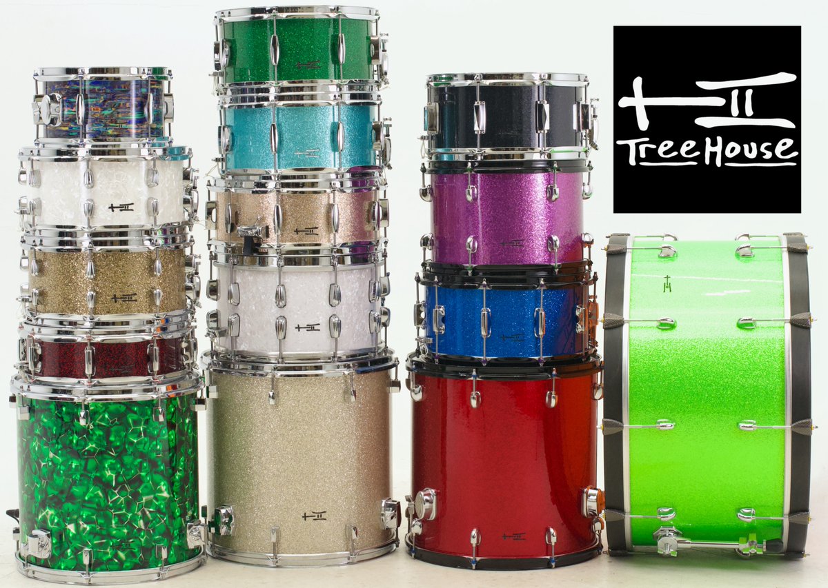TreeHouseDrums's tweet photo. Wrap It UP! Sparkles, Pearls, Glitters...TreeHouse Custom Drums can dress your new drums in all manner of fancifulness!
Reach out to Derek to explore the possibilities. https://t.co/bRHPVbqELy
#drums #customdrums #treehousedrums #drumset #snaredrum https://t.co/x2dC0PL0no
