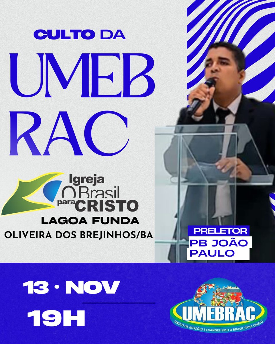 Obpc_Sf's tweet photo. Hoje, às 19h. Culto na Congregação OBPC - Lagoa Funda. Não percam! https://t.co/Dawym5WXHZ