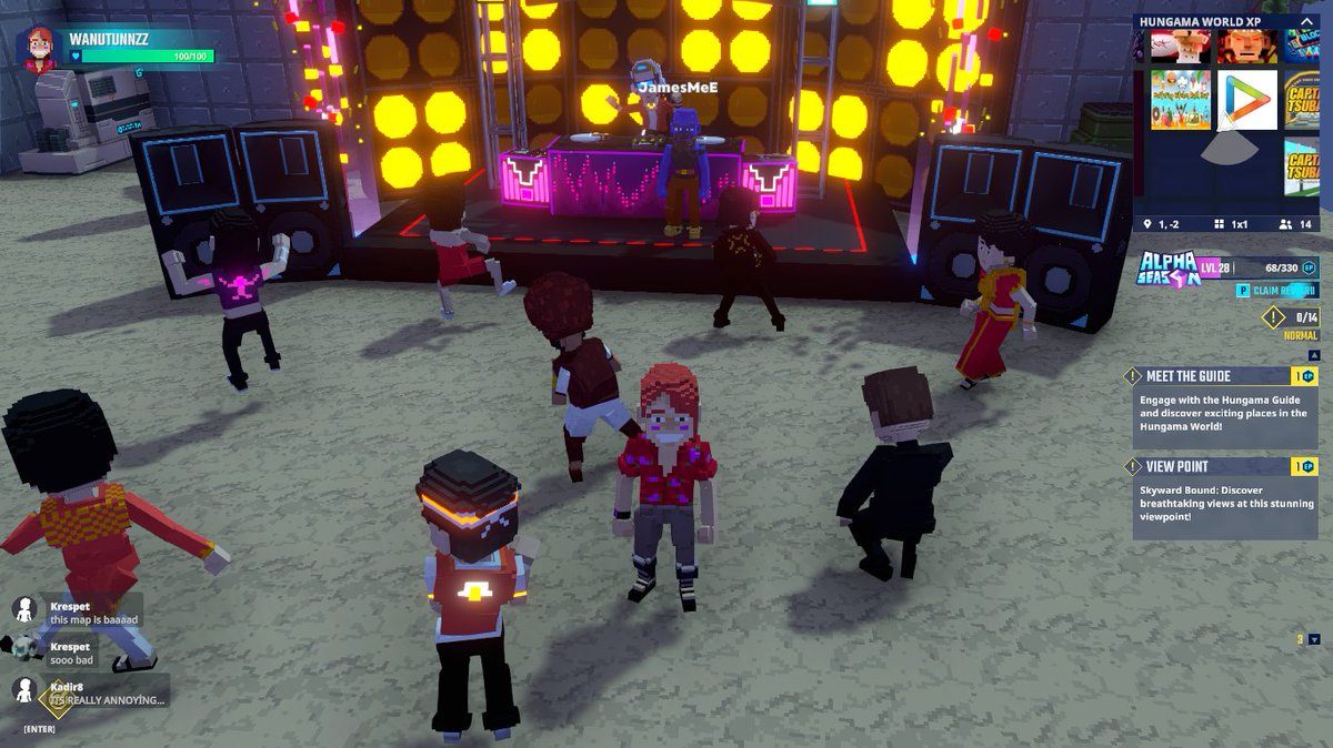 wanutun's tweet photo. Catching some sun 🌞 in the Hungama experience in @TheSandboxGame. Come party! 🎉 @Bollyhungama https://t.co/KhkJQ4cTcj #TheSandbox #AlphaSeason4 #AS4SocialChallenge https://t.co/9JG3SupSCT