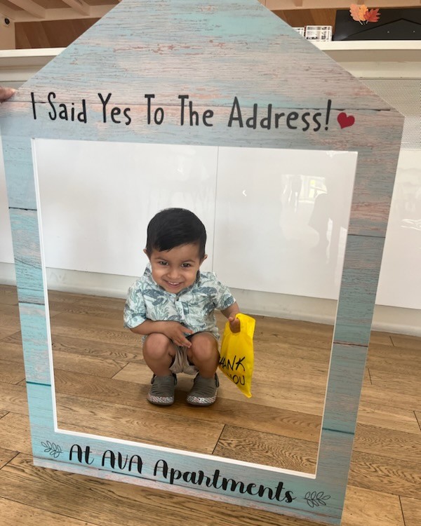 AVANorthDallas's tweet photo. Welcome home, Mobashir! This sweet little guy and his family said yes to the address at Ava Apartments! https://t.co/MGCT6nPsLf