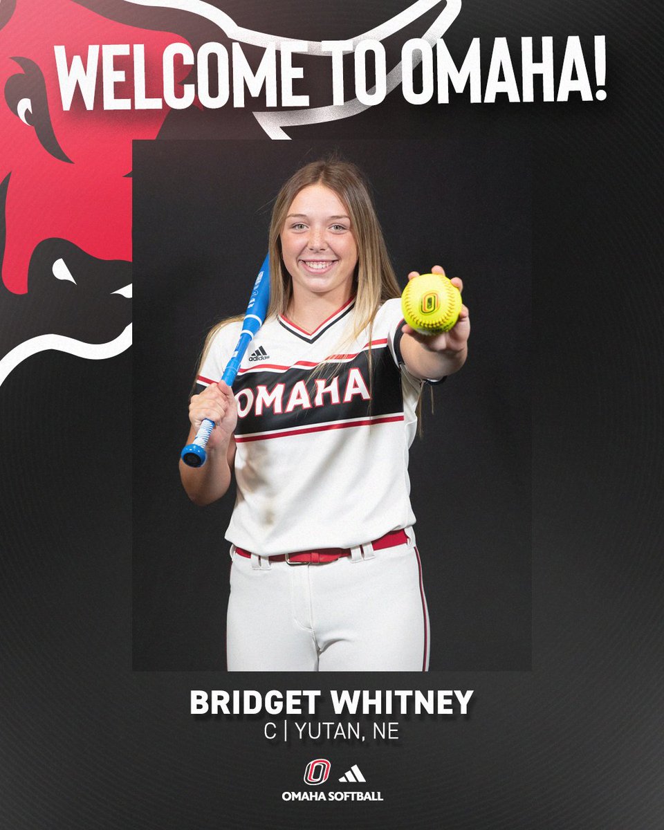 Omaha Softball (@omahasb) on Twitter photo Welcome to Omaha, Bridget!
Catcher Bridget Whitney joins the Mavs from Yutan, Neb. and Bishop Neumann where she played 🏀 and 🥎! On the field, Whitney earned multiple all-state honors from <a href="/JournalStarNews/">Lincoln Journal Star</a> and <a href="/OWHnews/">Omaha World-Herald</a>.
#GoMavs Welcome to Omaha, Bridget!
Catcher Bridget Whitney joins the Mavs from Yutan, Neb. and Bishop Neumann where she played 🏀 and 🥎! On the field, Whitney earned multiple all-state honors from <a href="/JournalStarNews/">Lincoln Journal Star</a> and <a href="/OWHnews/">Omaha World-Herald</a>.
#GoMavs