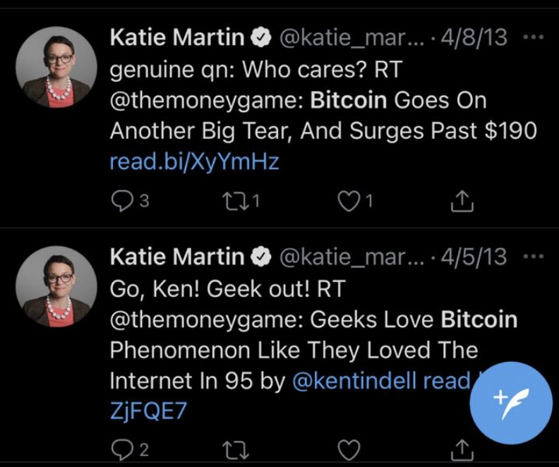 emmanuel_2m's tweet photo. Financial Times expert in 2013: "#Bitcoin is above $190, genuine question, who cares?"

Same Financial Times expert in 2024: "Bitcoin's big bang moment is impossible to ignore"

🎯😘
