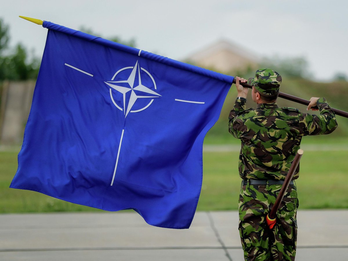 BowesChay's tweet photo. NATO needs war or the threat of War to survive

There is absolutely no credible threat of War against Europe or any NATO member. 

So NATO has to manufacture them. It's fear mongering scam, a speciality of the Neo liberal  EU elite. https://t.co/IN68gBTrYP