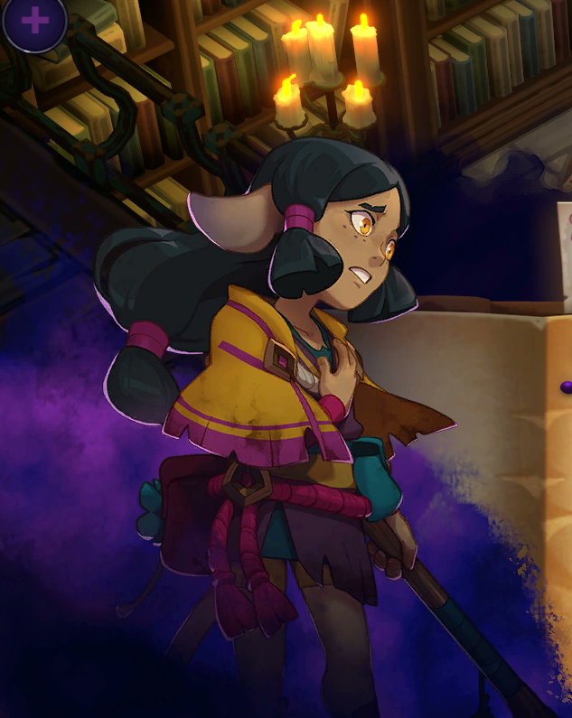 Citizenmanman12's tweet photo. #NotEnoughR34 We need some "fanart" of this character from Inkbound. I think this is almost literally the only art of her on the internet that I've found. https://t.co/4EaXtN02Dg