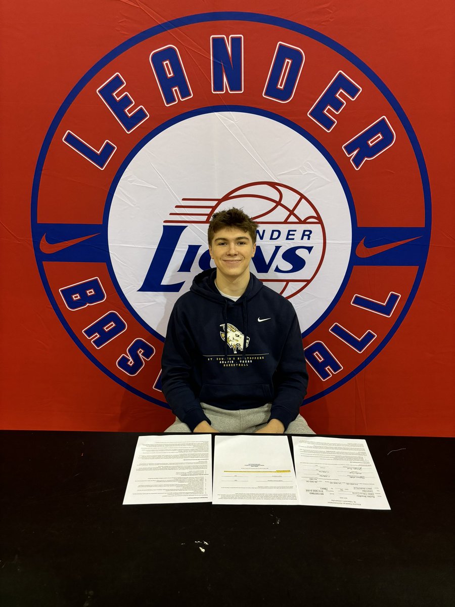 LLionHoops's tweet photo. Congratulations to @Ryderbradley3 for signing today to play for @SEUMBasketball!  

Lion Nation roars with pride!

@LeanderisdATH @LHS_principal20 @varsity_news @Tabchoops @hoopinsider @atx_hoops @Centex_Recruits @CoachAndreCook https://t.co/Dd2NY6fsNy