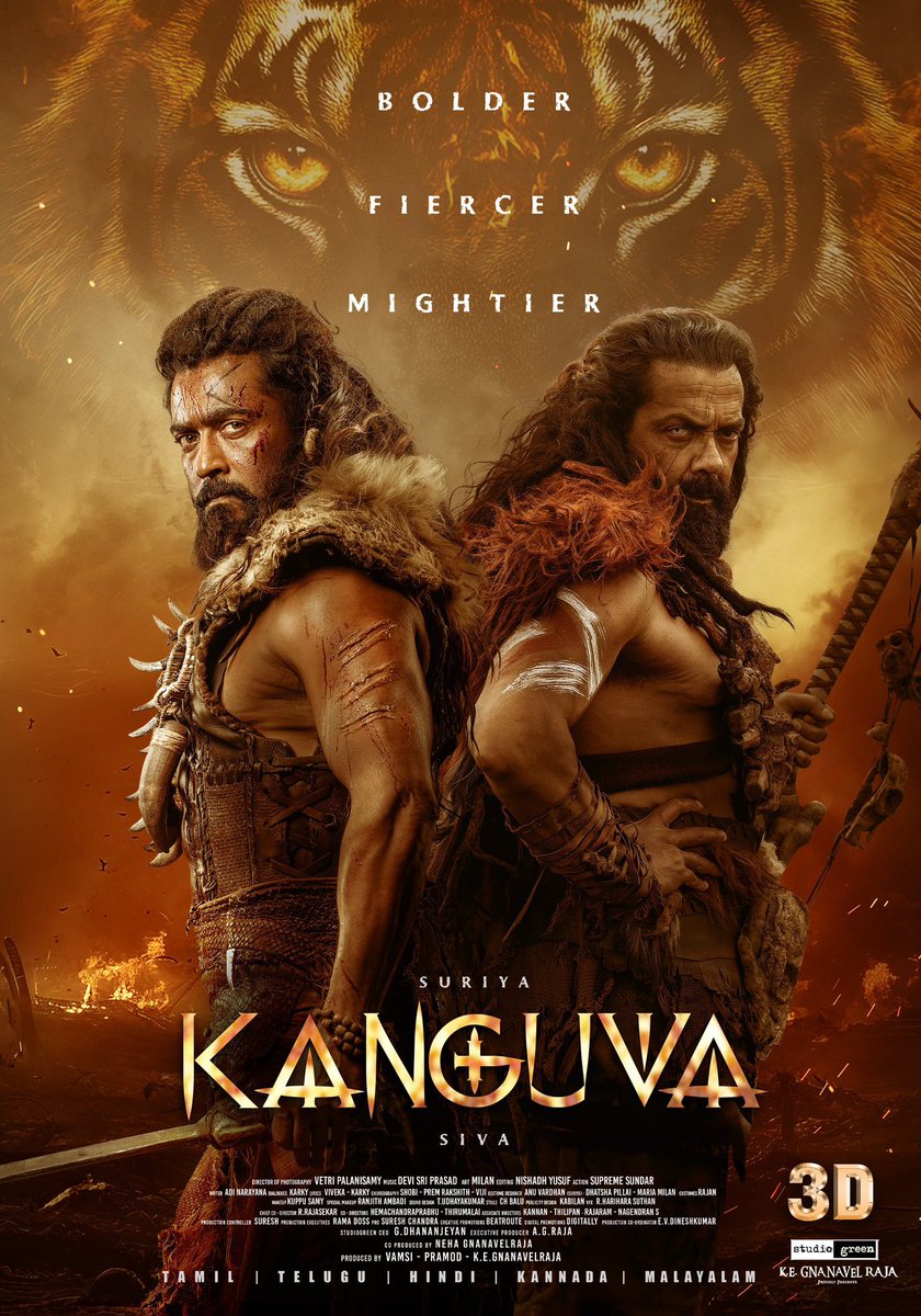BangalorePKfans's tweet photo. Sending our best wishes to our own @IAmVarunTej’s #Matka and  @Suriya_offl’s #Kanguva ❤️💥

#KanguvaFromTomorrow 
#MatkaFromTomorrow https://t.co/vfWcj4uUAs